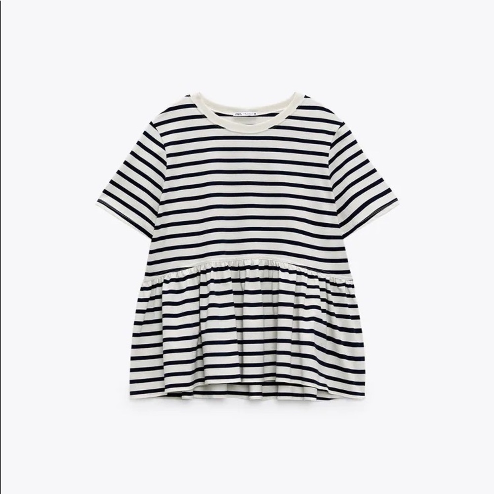 🌟Zara combined peplum top - Picture 2 of 6